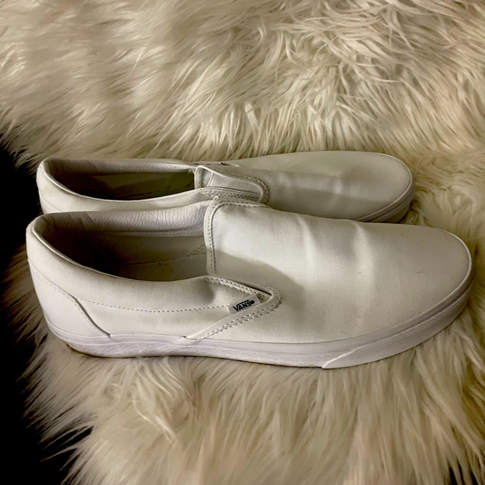 Mens White Vans